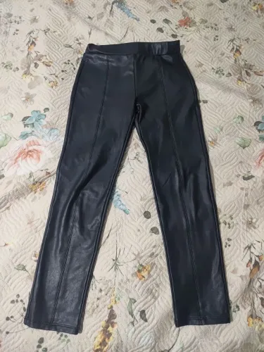 Calça couro infantil tam 10 ZARA
