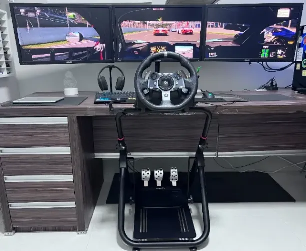 Kit Simulador: Volante Logitech G920 + Cockpit Extreme Sim Racing