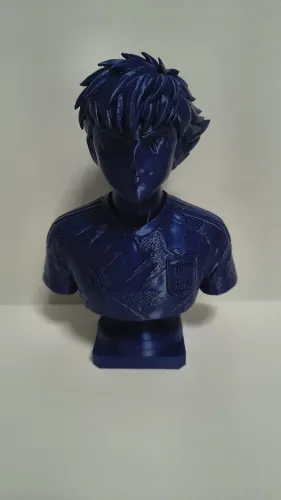 Busto Tsubasa Ozora Super Campeões - Impressão 3D - 18cm