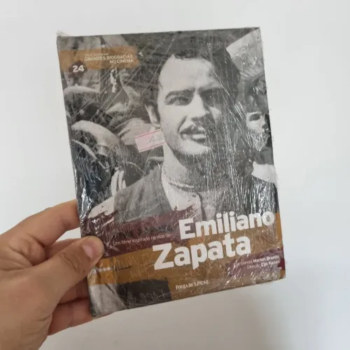 Emiliano Zapata DVD GRANDES BIOGRAFIAS NO CINEMA FOLHA DE SÃO PAULO 