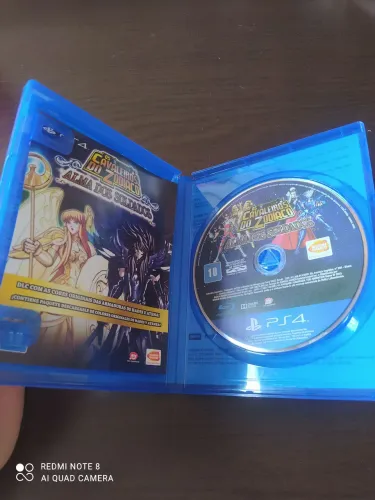 Cavaleiros do Zodíaco Alma dos Soldados com encarte Ps4