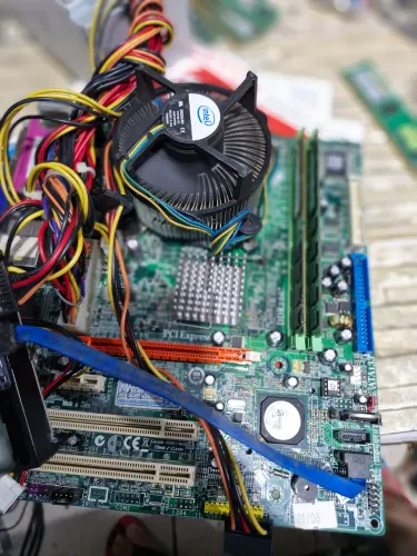 Kit 775 ddr2 dual core