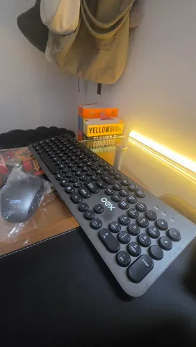 Mouse + teclado sem fio 