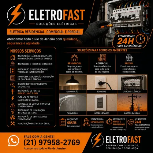 ?BEM-VINDO À ELETROFAST SOLUÇÕES ELÉTRICAS!?