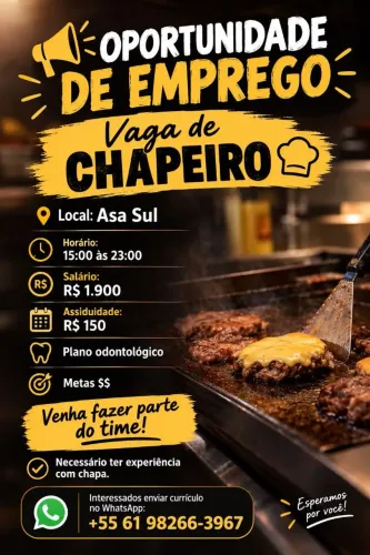 Vagas abertas 