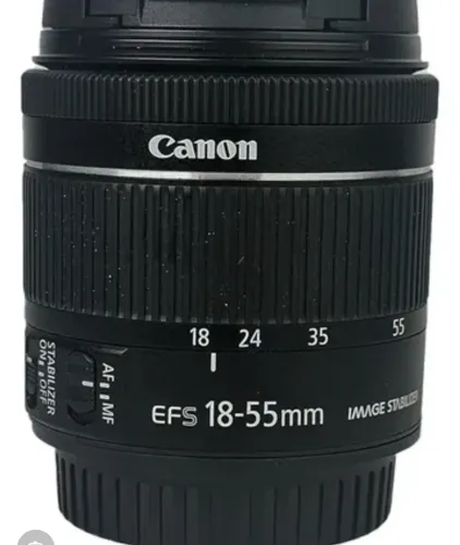 Lente canon 18 55 stm