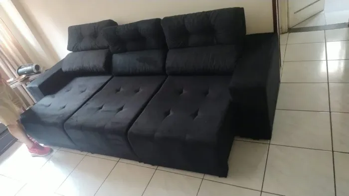 SOFA RETRATIL RECLINÁVEL 2.7m FRETE GRÁTIS