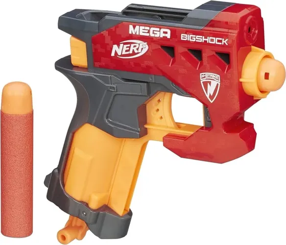 Nerf mega bigshock + duas munições