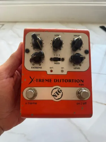 Pedal NIG extreme Xtreme Distortion xd1 Guitarra
