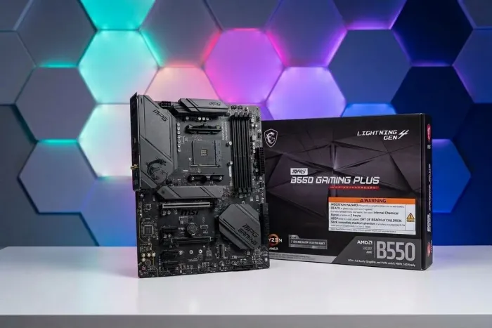 Placa-Mãe MSI MPG B550 Gaming Plus, AMD AM4 ATX