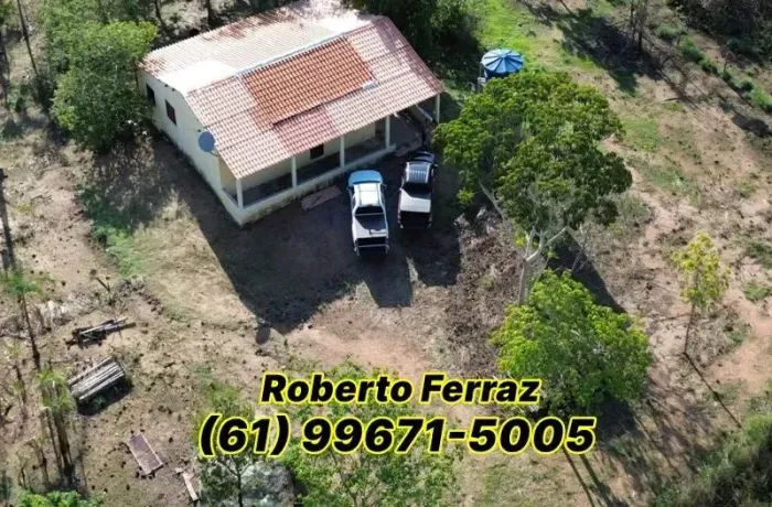 Chácara á Venda, Financiada na beira do rio verde.