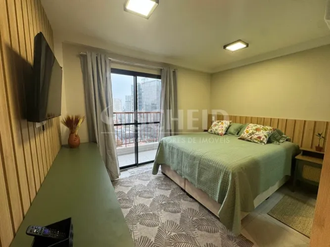 Studio para locação mobiliado com 1 quarto, 25m² - Brooklin