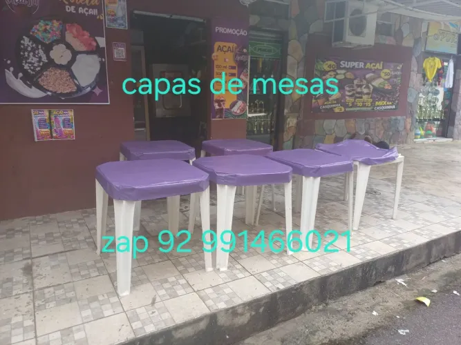 Capas de mesas 