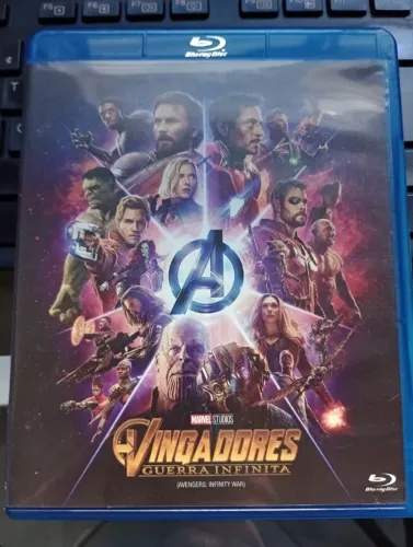 Vingadores Guerra Infinita Infinity War Blu-Ray