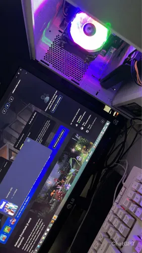 Vendo pc gamer Ryzen 5 1600 Rx 570 4gb