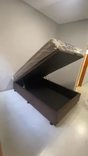 Cama Box Casal disponível com rapidez para Goiás! Chame no zap e garanta já a sua!