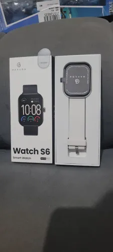 Smartwatch Haylou Watch S6 HF010 Original Prata | Tela 1,85" HD | Chamadas Bluetooth