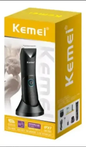 Máquina de cortar cabelo da Kemei