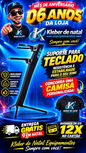 ESTANTE PARA TECLADO  / ENTREGA GRATIS EM NATAL 