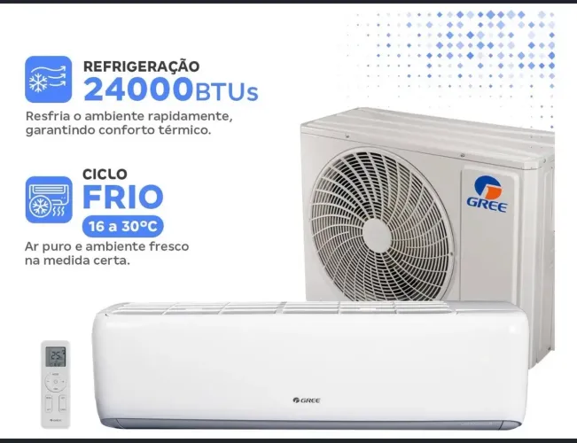 Ar condicionado 24mil btus GREE