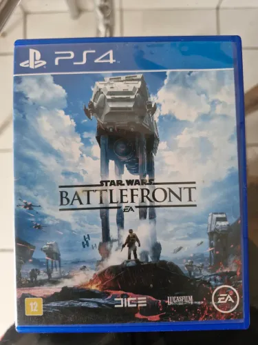 Jogo Star Wars battlefront 1 de ps4, mídia física.