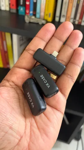 Microfone sem fio com cancelamento de ruído