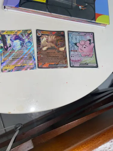 Kit cartão Pokémon variadas