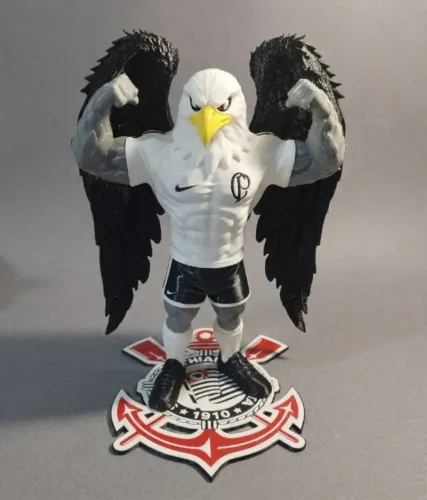 Gavião do Corinthians 3D