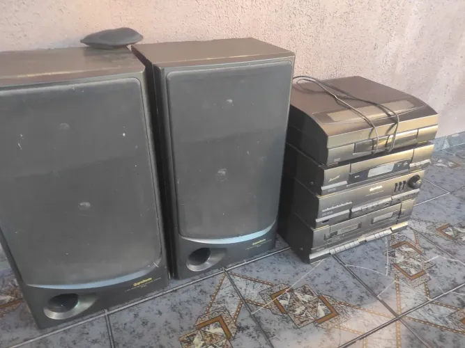 Som Gradiente 3 em 1, Rádio,fita casséte e vinil