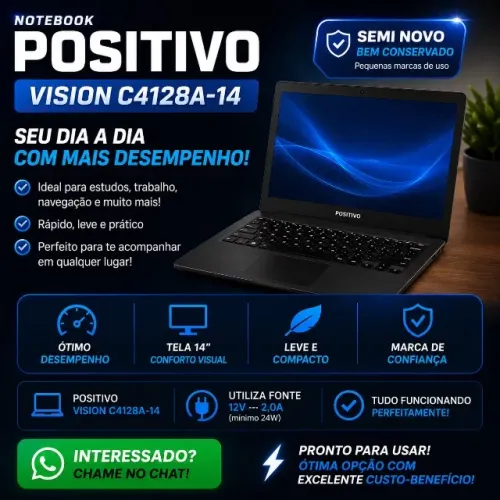 N0TEBOOK POSITIVO VISION C4128A-14