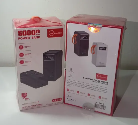 CARREGADOR POWER BANK 50.000mAh PORTÁTIL TURBO. ENTREGA GRÁTIS, PAGUE SOMENTE NA ENTREGA.