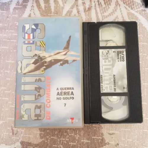 VHS AVIÕES DE COMBATE, 11 EDIÇÕES