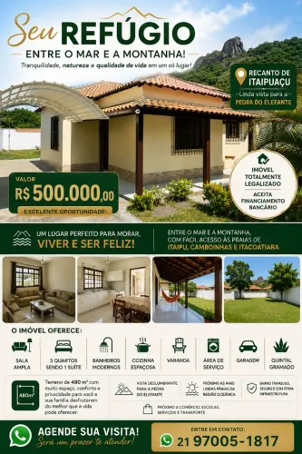 MAIS QUE UM IMÓVEL. UM NOVO ESTILO DE VIDA. ?