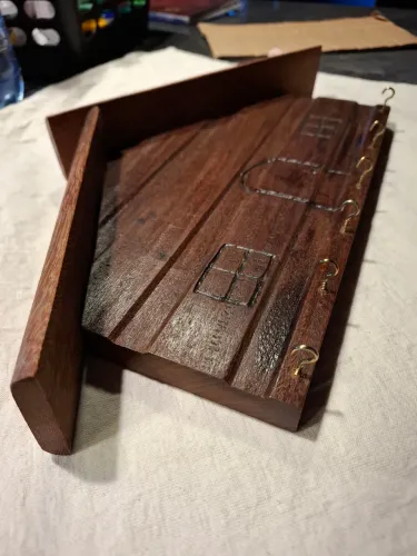 CHAVEIRO DE MADEIRA DE LEI