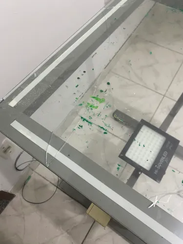 Mesa reveladora serigrafia