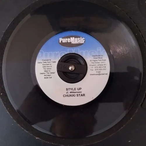 Compacto 7"45RPM - Ragga - Spragga Benz - Wedding Band/ Chukki Star - Style Up