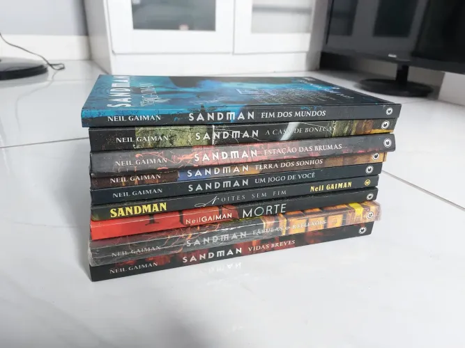Coleção de Quadrinhos Sandman (9 volumes)