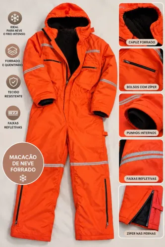 Macacão de Neve Forrado
