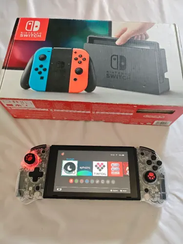 Nintendo switch V1 Desbloqueado na caixa!