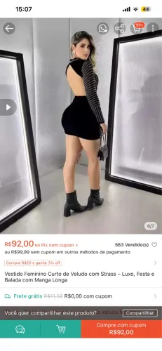 Vestido para festa