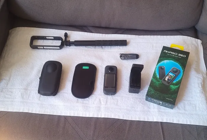 Akaso 360 câmera