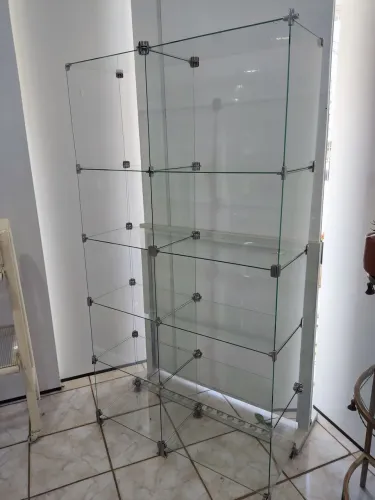 Vitrine modular vidro temperado 1,70x 90