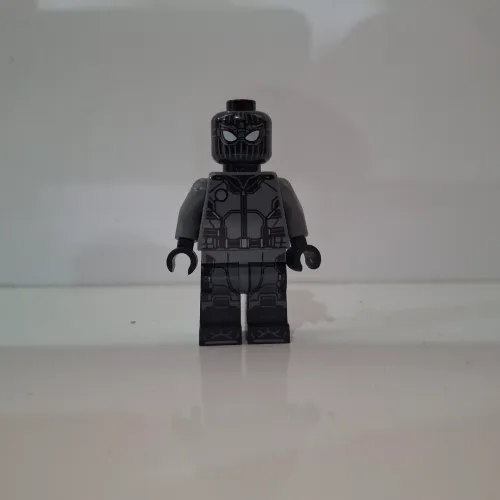 Lego minifigure SH0578 Spider-man black and gray suit