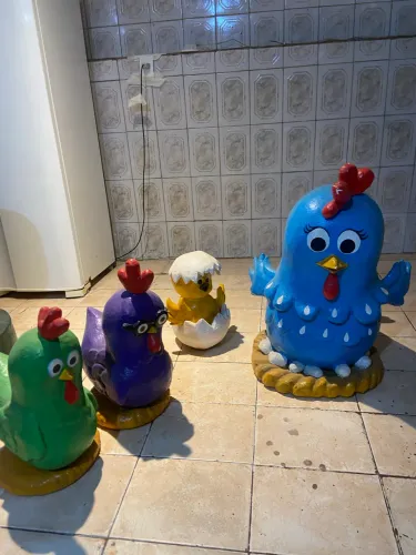 KIT FIBRA ANIVERSÁRIO GALINHA PINTADINHA