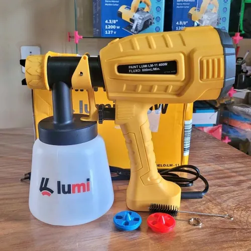 Pistola de Pintura Pulverizadora Elétrica 400W de Potência produto novo na caixa 