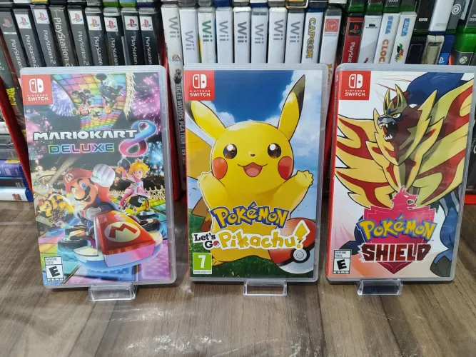 Jogos Nintendo switch 299R$ Cada