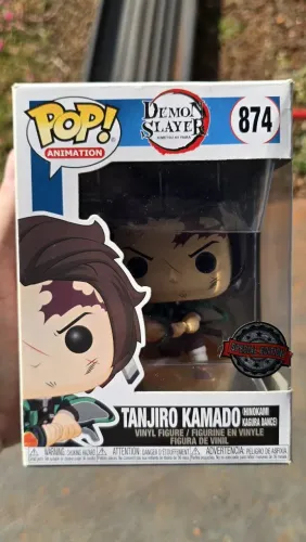 Funko pop #874 - Tanjiro Kamado (Hinokami Kagura Dance)