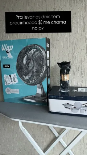 Ventilador novo lacrado+kit de panela no precinho 