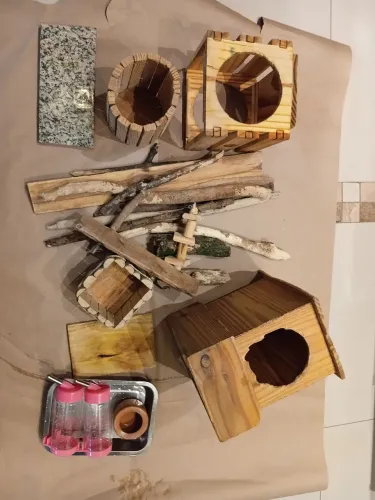 Itens variados chinchila