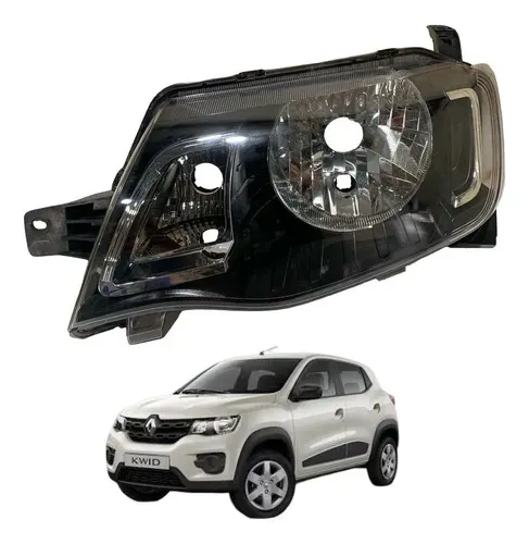 Farol Esquerdo Foco Simples Renault Kwid 2017 A 2022 Esquerdo/motorista